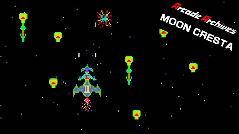 月冠登陆艇 Arcade Archives Moon Cresta