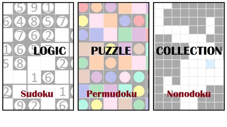 Logic Puzzle Collection: Sudoku – Permudoku – Nonodoku