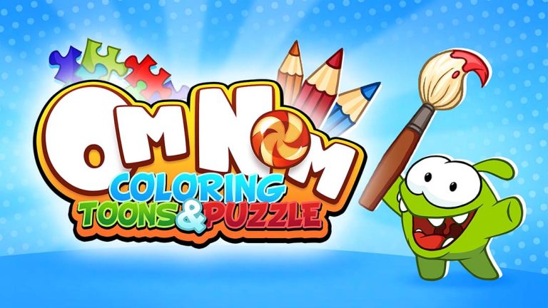 【美版】Om Nom：着色、卡通和拼图 Om Nom: Coloring, Toons & Puzzle