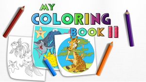 【美版】我的图画书 2 My Coloring Book 2