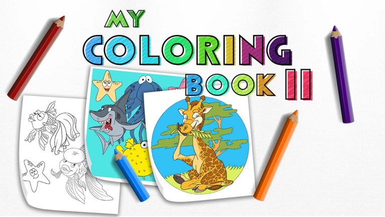 【美版】我的图画书 2 My Coloring Book 2