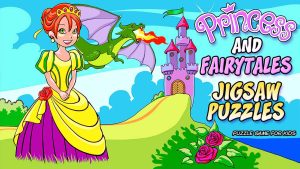 【美版】Princess and Fairytales Jigsaw Puzzles – Princesses Fairy Tales Intelligence Tra