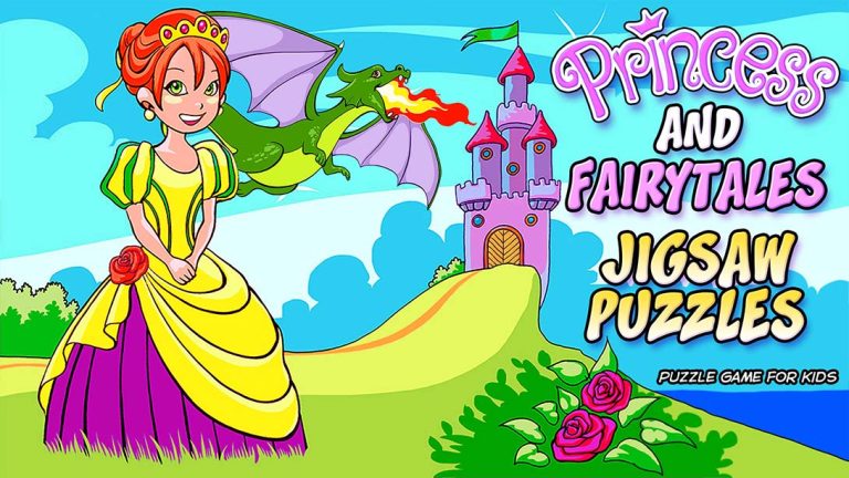 【美版】Princess and Fairytales Jigsaw Puzzles – Princesses Fairy Tales Intelligence Tra