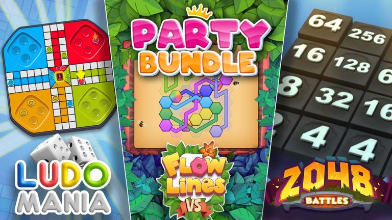 【美版】Party Bundle: Ludomania & Flowlines VS & 2048 Battles