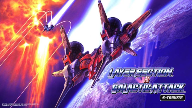 【美版】雷射战机 复刻版 Layer Section & Galactic Attack S-Tribute