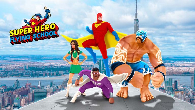 【美版】超级英雄飞行学校 Super Hero Flying School