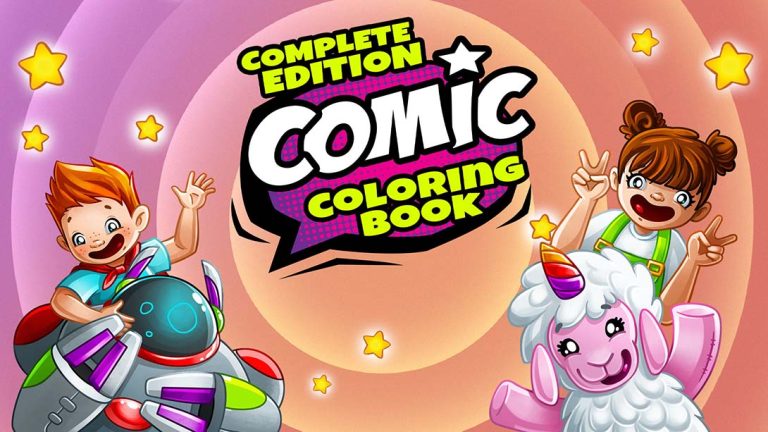 【美版】纸上画车 完全版 Comic Coloring Book – Complete Edition