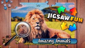 【美版】快乐拼图：迷人的动物 Jigsaw Fun: Amazing Animals