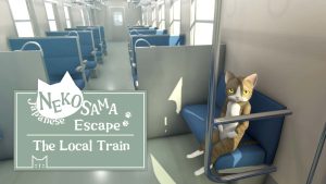 【美版】Japanese NEKOSAMA Escape The Local Train