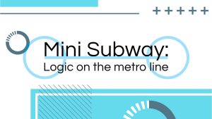 【美版】迷你地铁:地铁上的逻辑 Mini Subway: Logic on the metro line