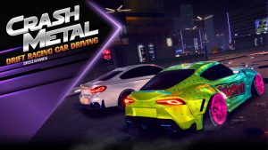 【美版】漂移赛车驾驶 CrashMetal – Drift Racing Car Driving Simulator 2022 Games