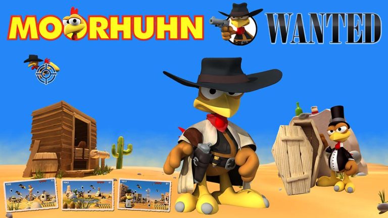 【美版】怪鸡西部枪手 Moorhuhn Wanted