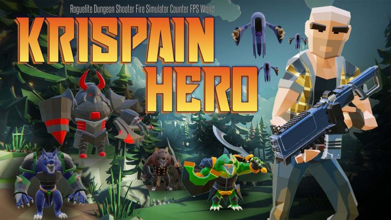 【美版】Krispain Hero:Roguelite Dungeon Shooter Fire Simulator Counter FPS World