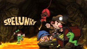 【美版】洞窟探险 Spelunky