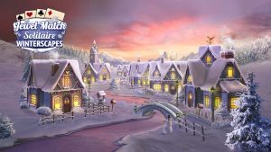 【美版】宝石配对：冬季雪景 Winterscapes Jewel Match Solitaire Winterscapes