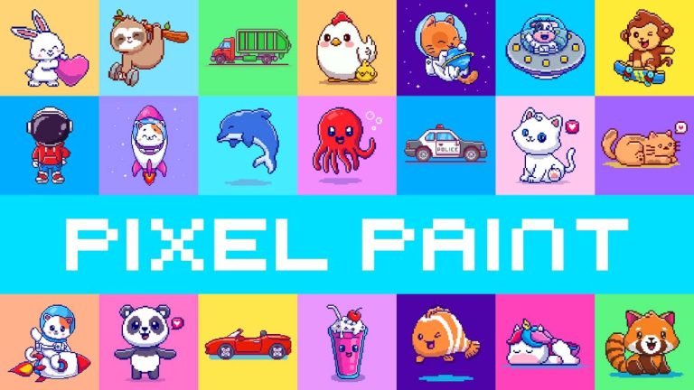 【美版】像素画 Pixel Paint