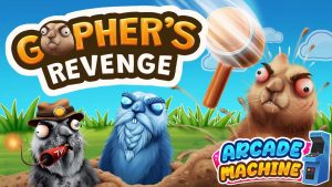 【美版】Arcade Machine: Gopher’s Revenge