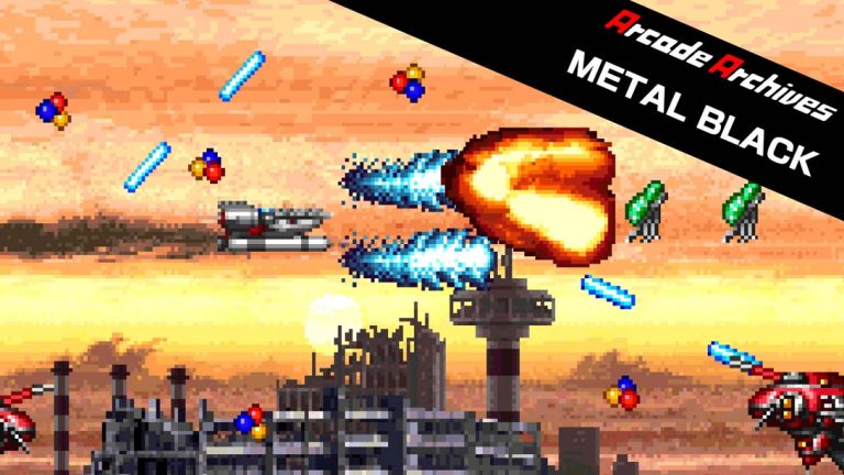 【美版】Arcade Archives METAL BLACK