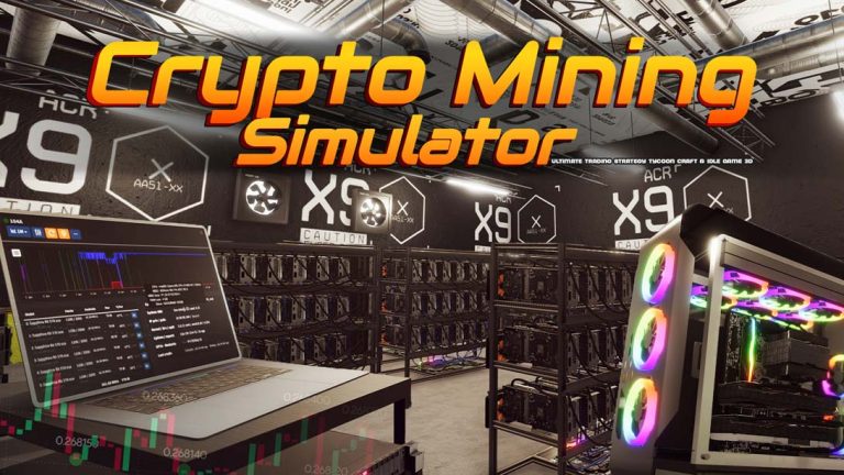 【美版】Crypto Mining Simulator – Trading Strategy Tycoon Craft & Iddle