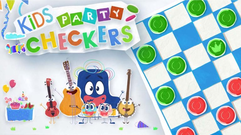 【美版】儿童派对跳棋 .Kids Party Checkers