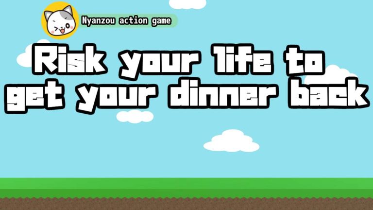 【美版】Risk your life to get your dinner back -Nyanzou action game-