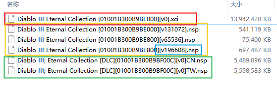 【教程】[XCI][NSP][NSZ]各类游戏资源格式后缀介绍