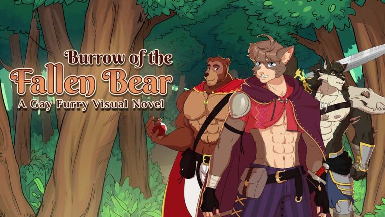 【美版】Burrow of the Fallen Bear: A Gay Furry Visual Novel