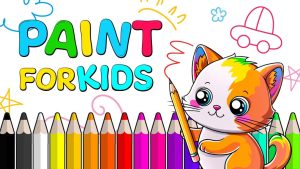 【美版】给孩子们画画 Paint For Kids
