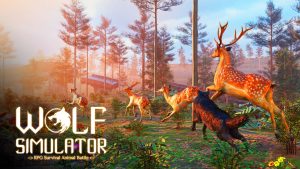 【美版】狼生存模拟器 Wolf Simulator: RPG Survival Animal Battle