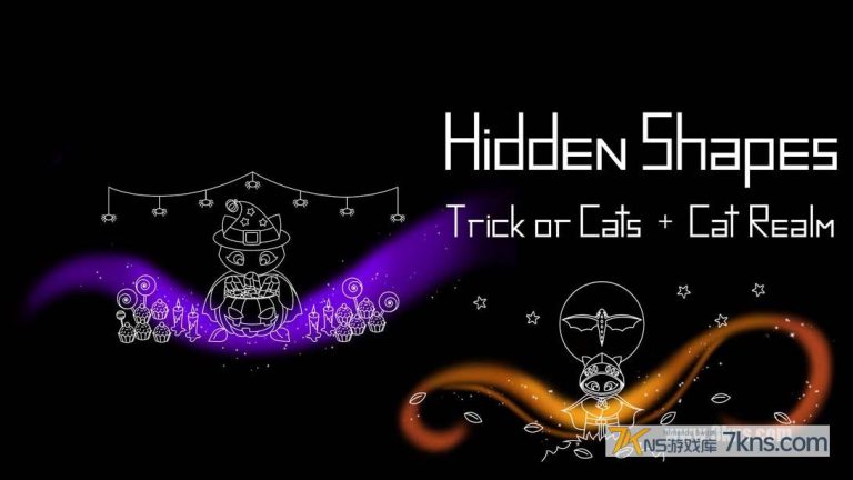 【美版】隐藏形状:猫界+捣蛋猫 Hidden Shapes: Cat Realm + Trick Or Cats