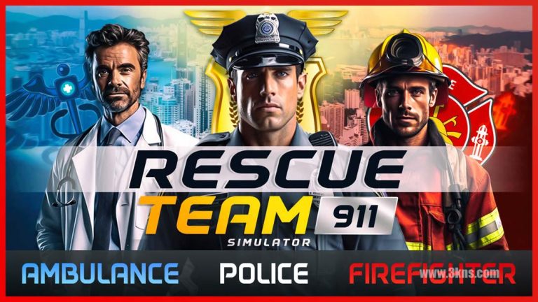 【美版】救援队911模拟器 Rescue Team 911 Simulator – Ambulance,Police, Firefighter
