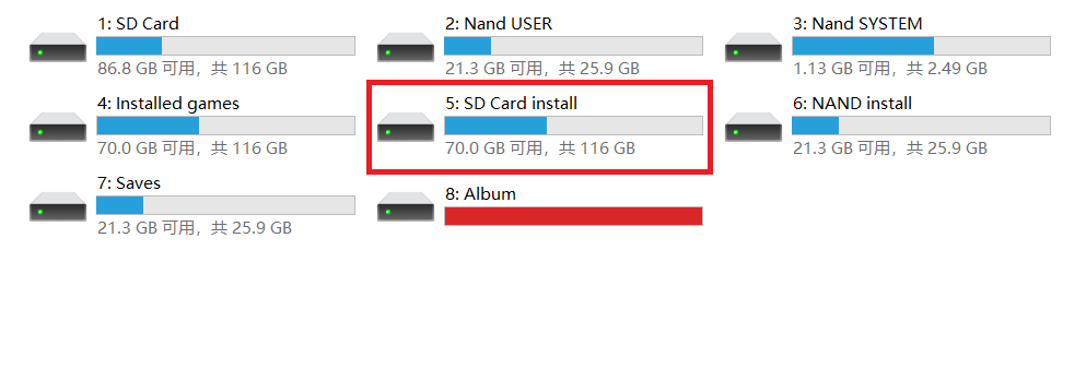 打开 SD Card install 文件夹