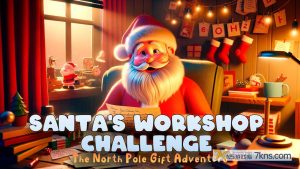 【美版】圣诞老人的工作室挑战:北极礼物冒险 .Santa’s Workshop Challenge: The North Pole Gift Adventure