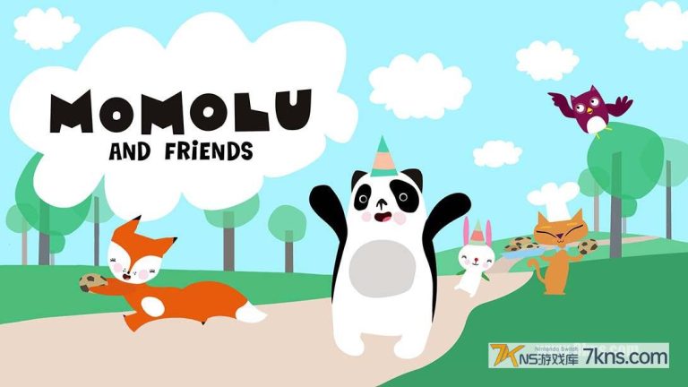 【美版】熊猫莫莫鲁和朋友们 .Momolu and Friends