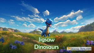 【美版】拼图恐龙 .Jigsaw Dinosaurs