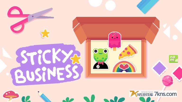 【美版】小小贴纸铺 .Sticky Business