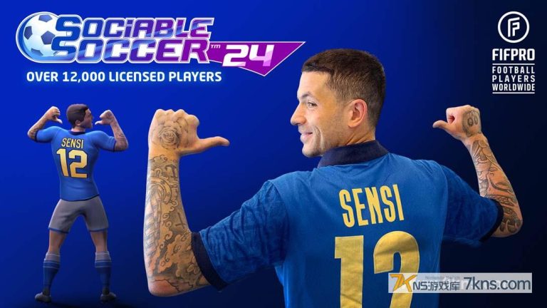 【美版】社交足球24 .Sociable Soccer 24