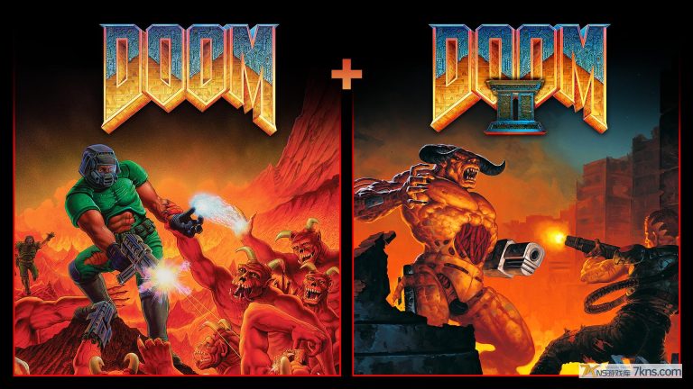 【欧版】毁灭战士 1+2 最终增强版 .DOOM + DOOM II