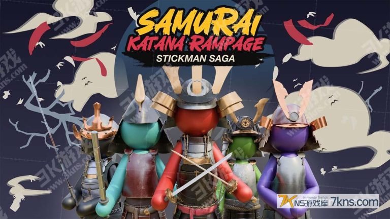 【美版】武士武士刀横冲直撞:火柴人传奇 .Samurai Katana Rampage Stickman Saga