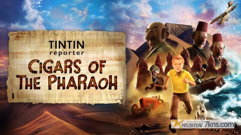 【美版】丁丁历险记 法老的雪茄 .Tintin Reporter – Cigars of the Pharaoh