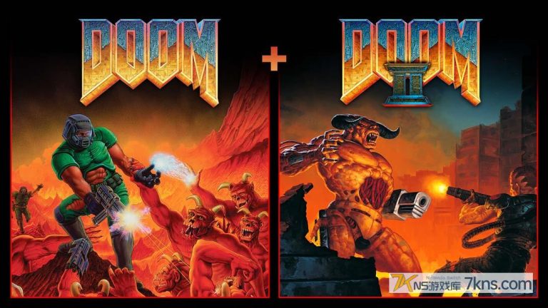 【美版】毁灭战士 1+2 最终增强版 .DOOM + DOOM II
