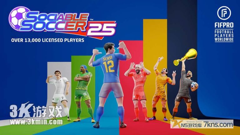 【美版】社交足球 25 .Sociable Soccer 25