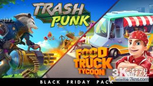 【美版】垃圾朋克&食品卡车大亨黑色星期五包 .2 in 1: Trash Punk & Food Truck Tycoon