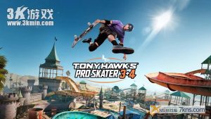 【美版】托尼霍克职业滑板3+4 .Tony Hawks Pro Skater 3 Plus 4