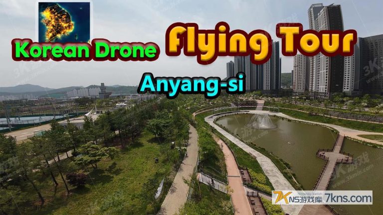 【美版】韩国无人机飞行游览 安养市 .Korean Drone Flying Tour Anyang-si
