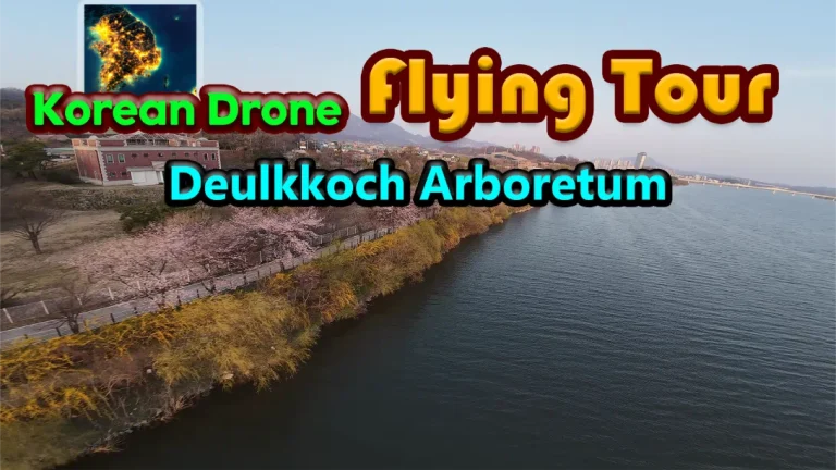 【美版】韩国无人机飞行游览野花树木园 .Korean Drone Flying Tour Deulkkoch Arboretum