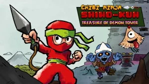 【美版】小忍者志乃君：魔塔宝藏 .Chibi Ninja Shino-kun Treasure of Demon Tower