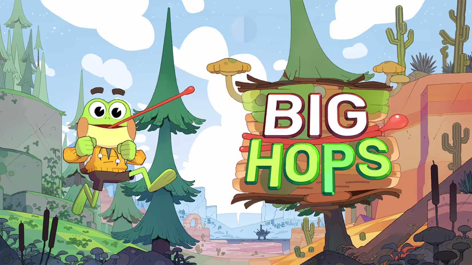 大跳跃 .Big Hops