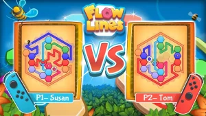 【美版】浮线对战 .Flowlines VS