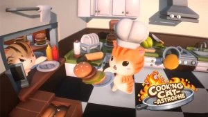 【美版】猫咪闹厨房 .Cooking Cat-Astrophe